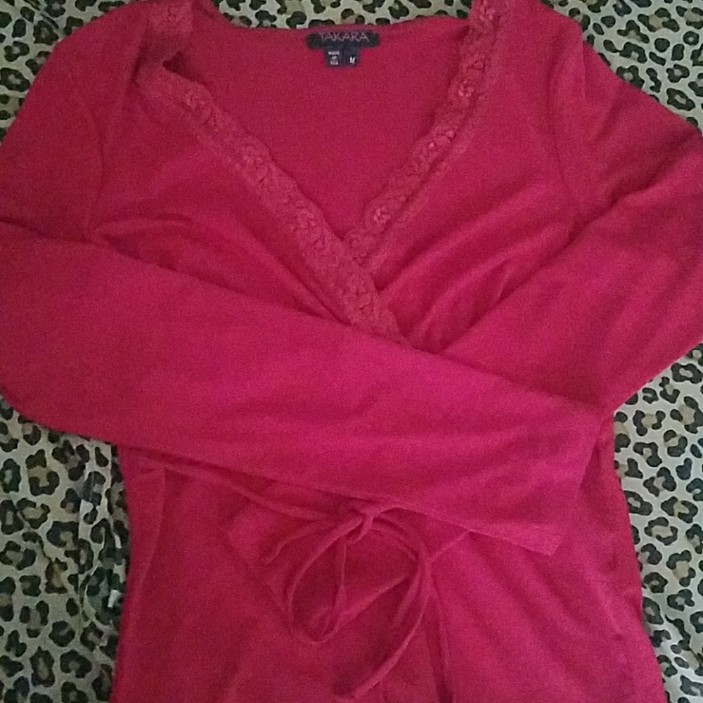 Red shirt